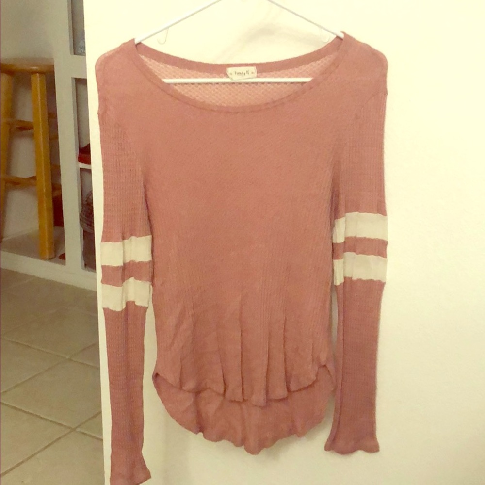 Top pink long sleeve